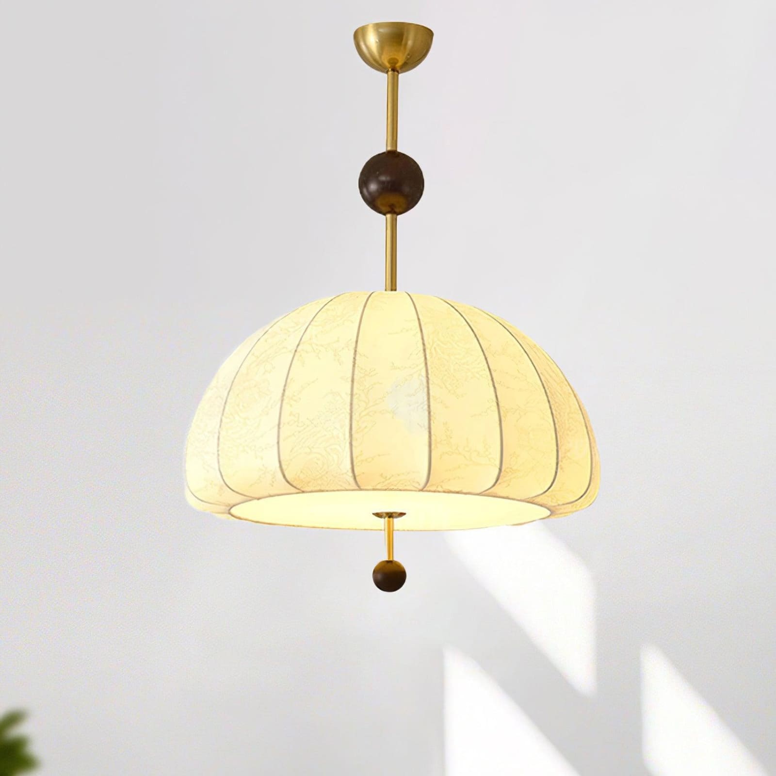 Trige Fabric Pendant Light