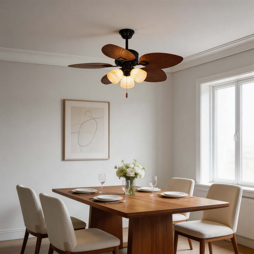 Trinov Ceiling Fan Light A - American Retro Ceiling Fans