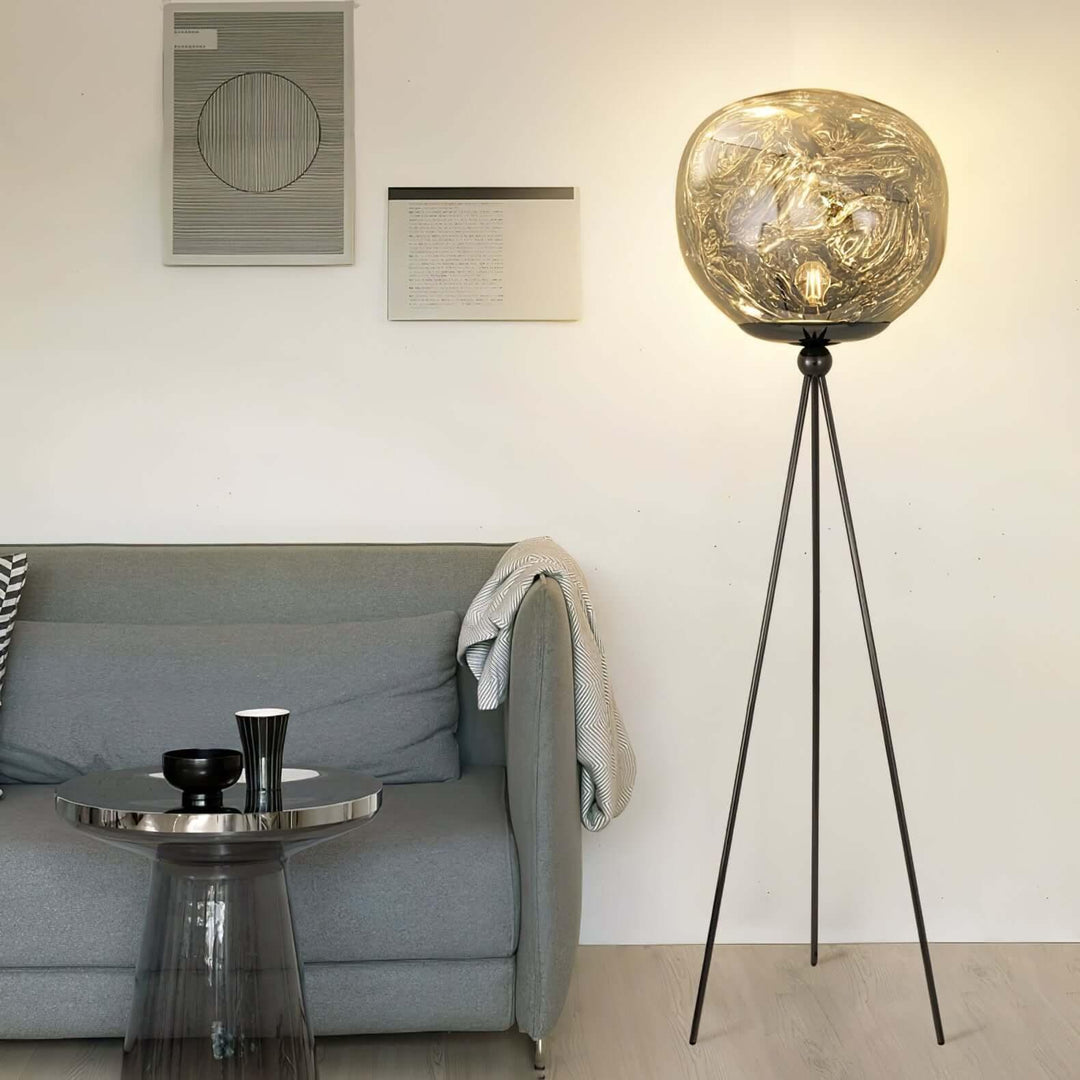 Tripod Rock Lava Floor Lamp – Mesmerizing Glow & Modern Design | Vinlighting | Vinlighting
