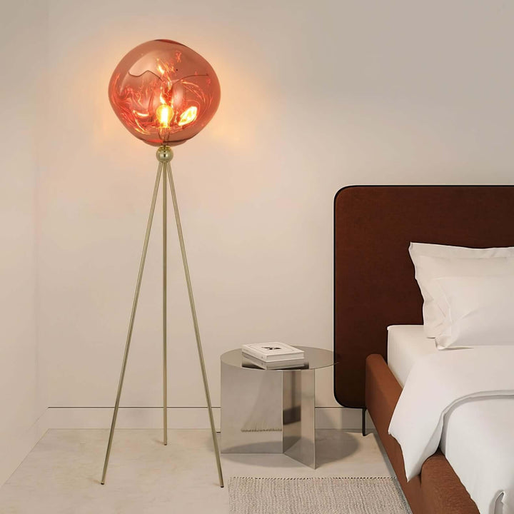 Tripod Rock Lava Floor Lamp – Mesmerizing Glow & Modern Design | Vinlighting | Vinlighting