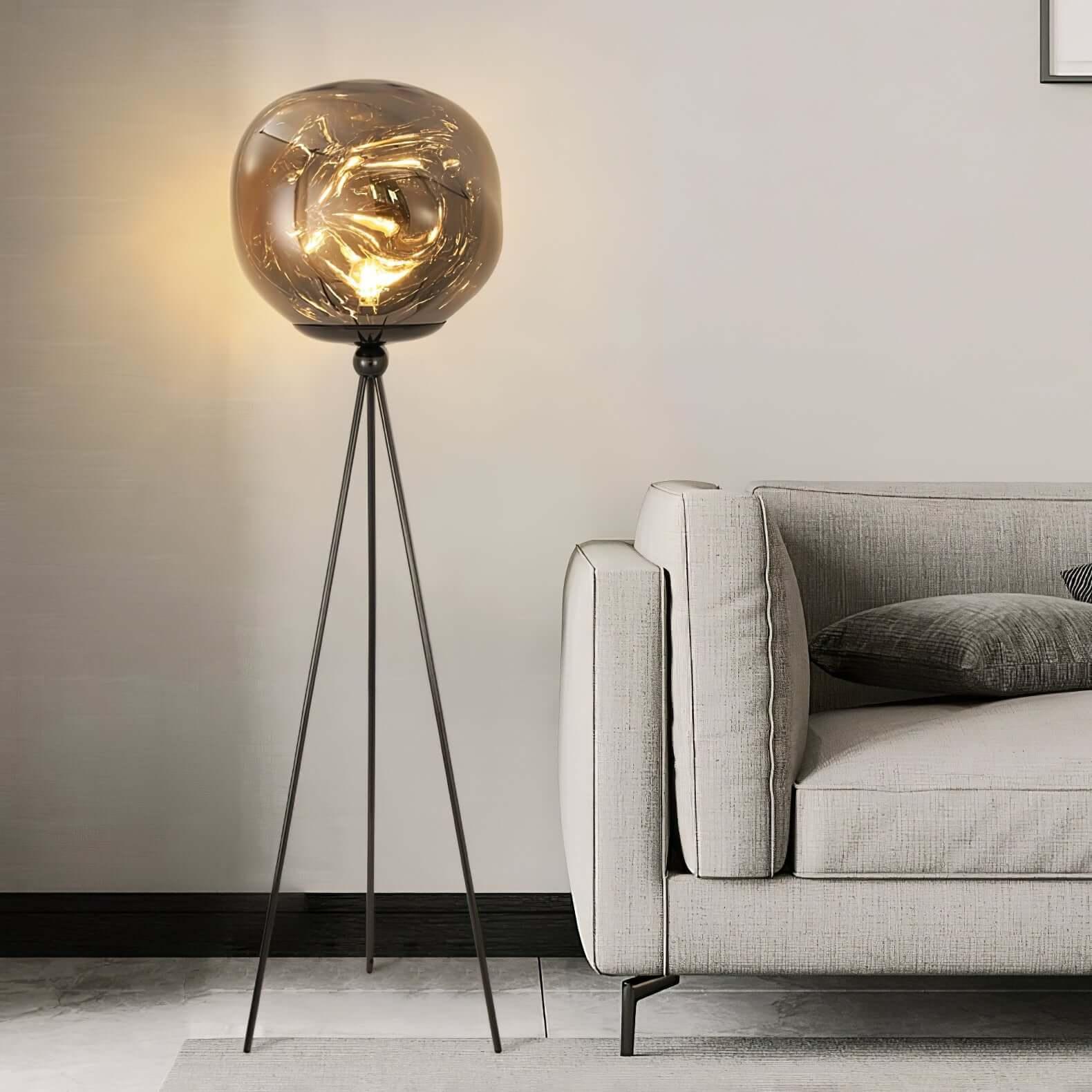 Tripod Rock Lava Floor Lamp - Vinlighting