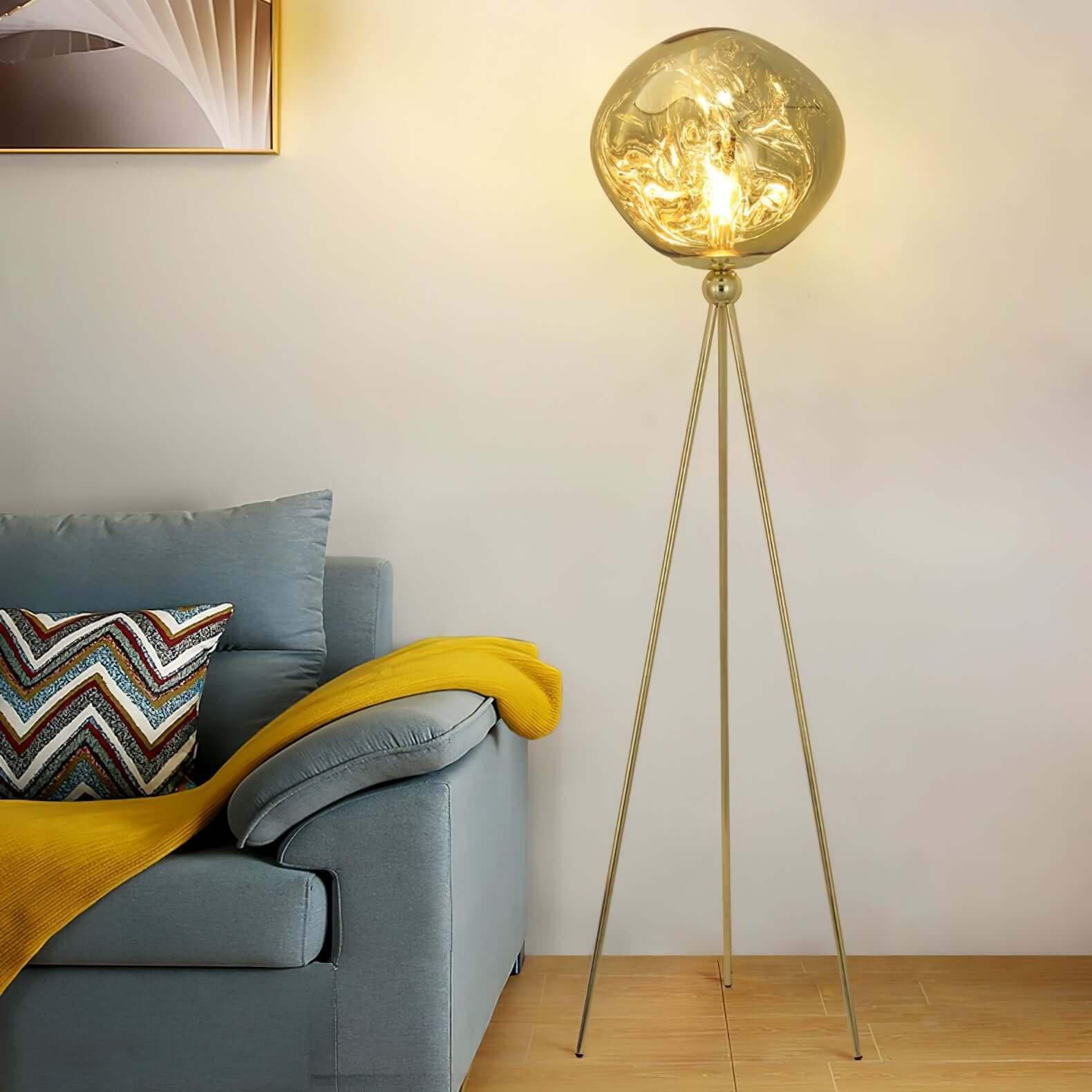 Tripod Rock Lava Floor Lamp - Vinlighting