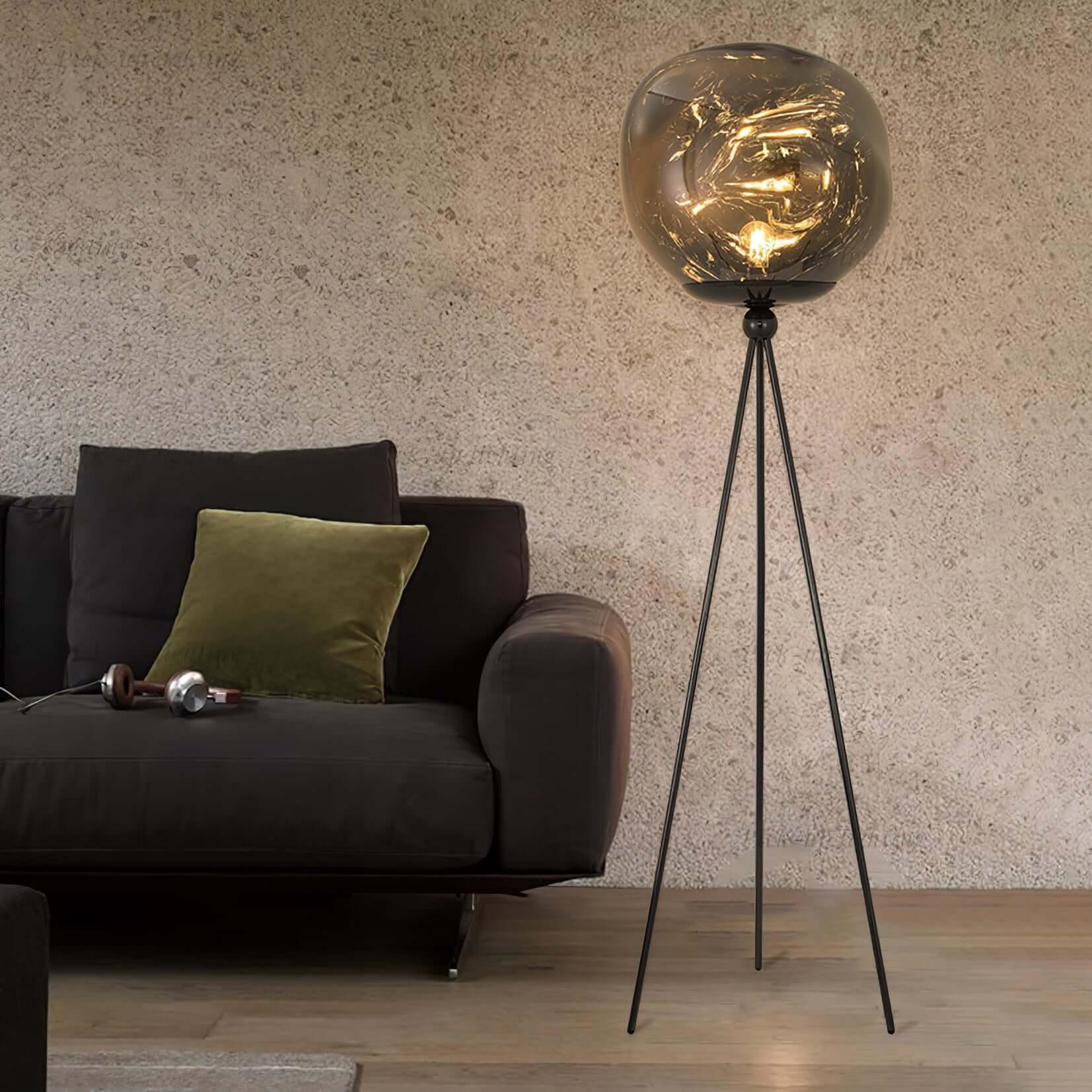 Tripod Rock Lava Floor Lamp - Vinlighting