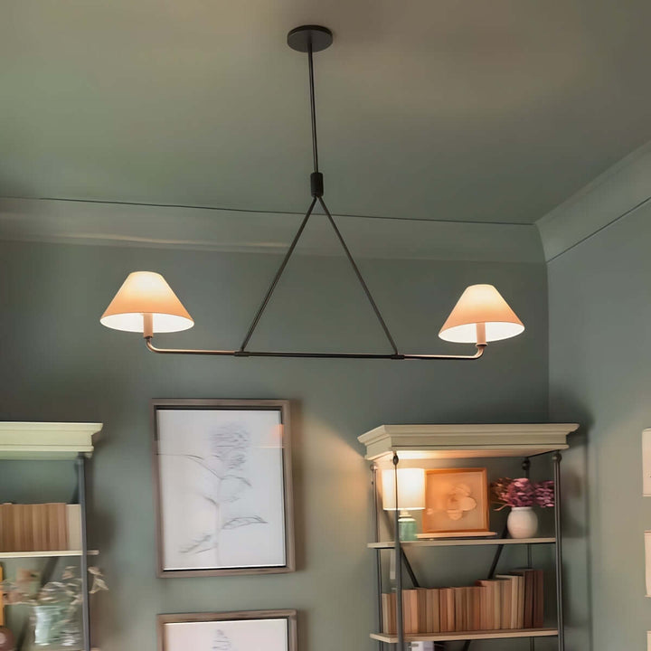 Trivonix Chandelier - Vintage French Minimalist Lighting