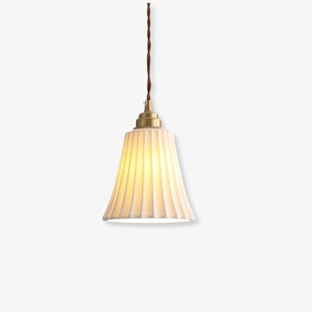 Trumpet Ceramic Pendant Light - Vinlighting