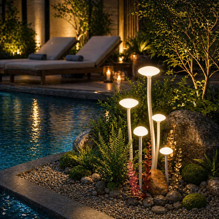 Tuvall Mushroom Garden Light