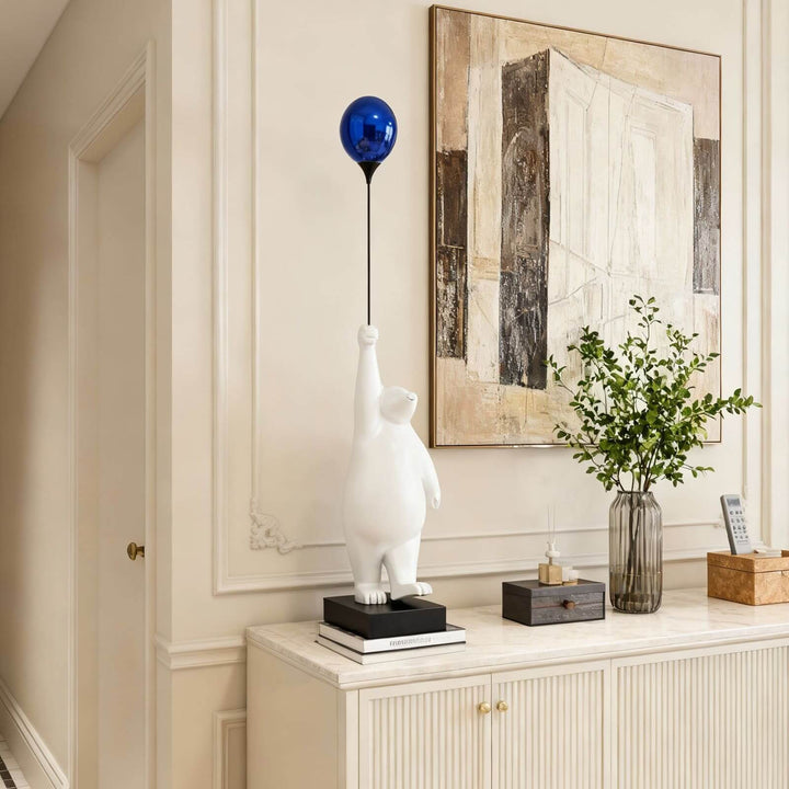 Tuvoro Balloon Bear Sculpture – Artistic Decorative Accent