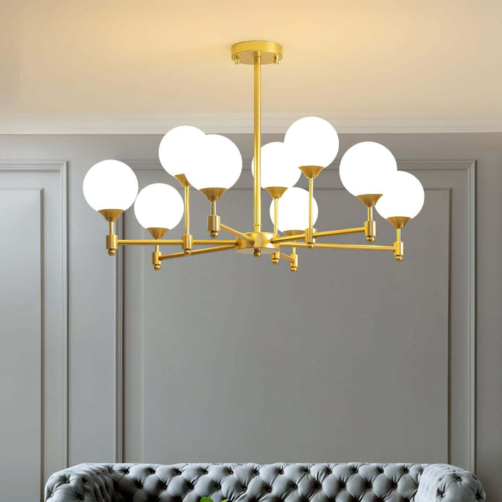 Tzaro Chandelier – Elegant Modern Minimalist Lighting