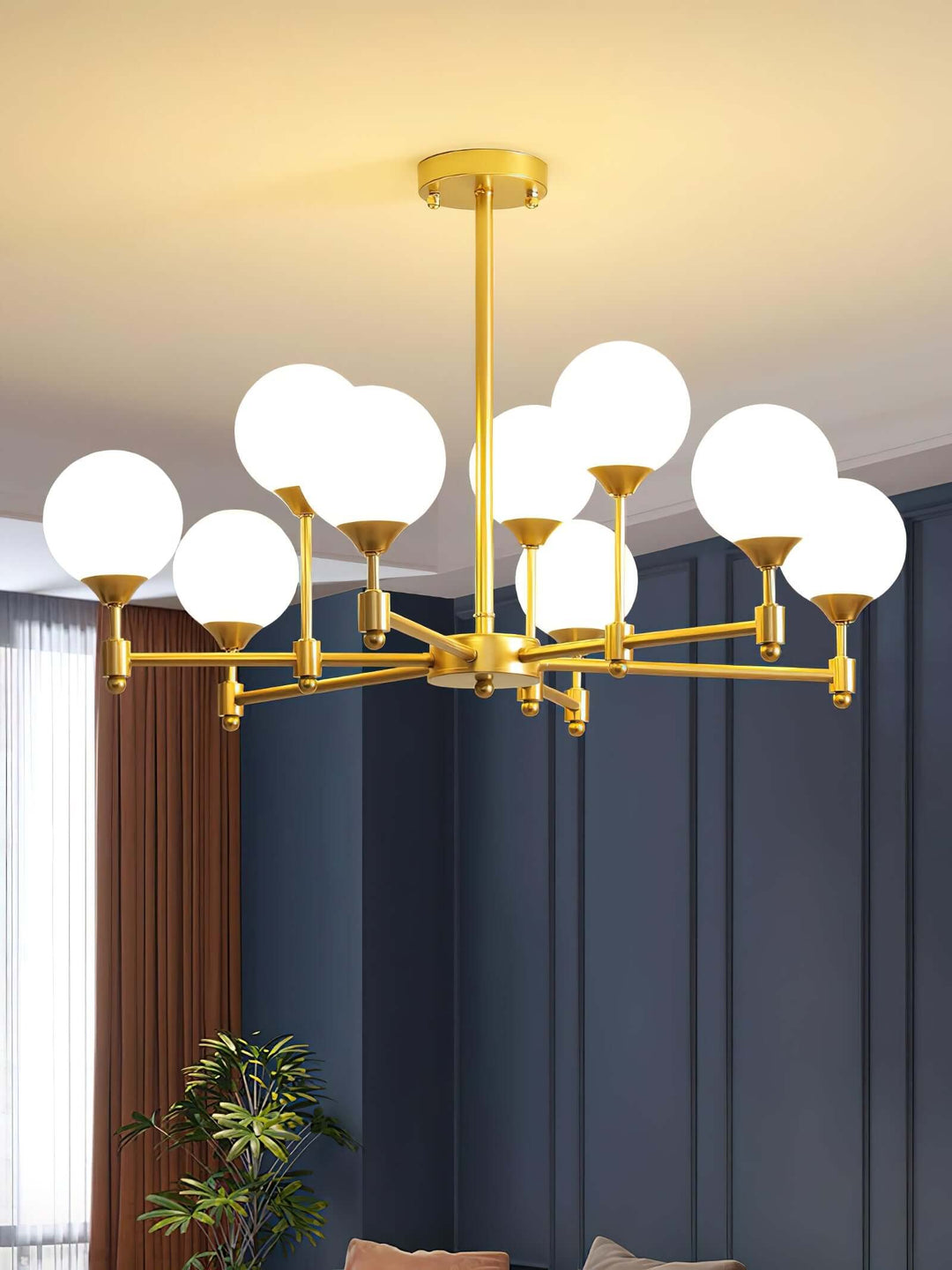 Tzaro Chandelier – Elegant Modern Minimalist Lighting