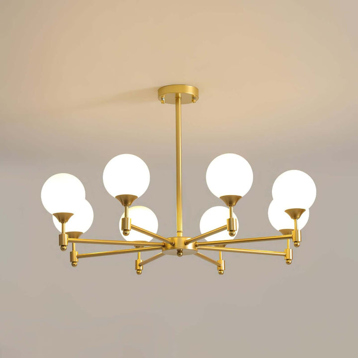 Tzaro Chandelier – Elegant Modern Minimalist Lighting