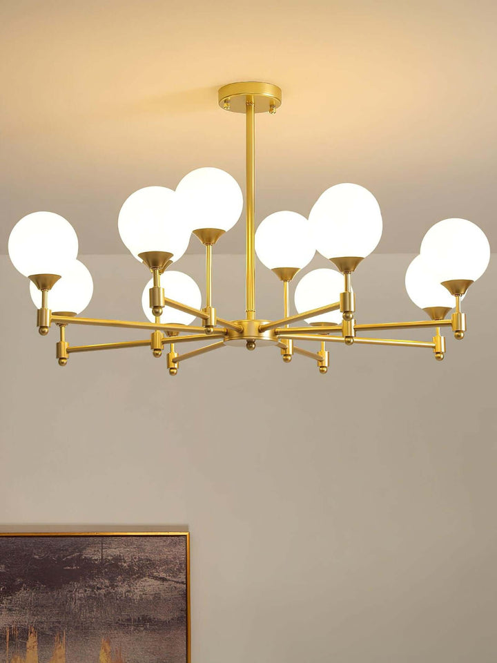 Tzaro Chandelier – Elegant Modern Minimalist Lighting