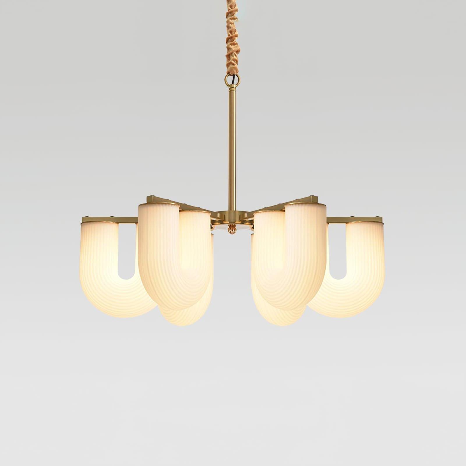 U Shaped Chandelier - Vinlighting