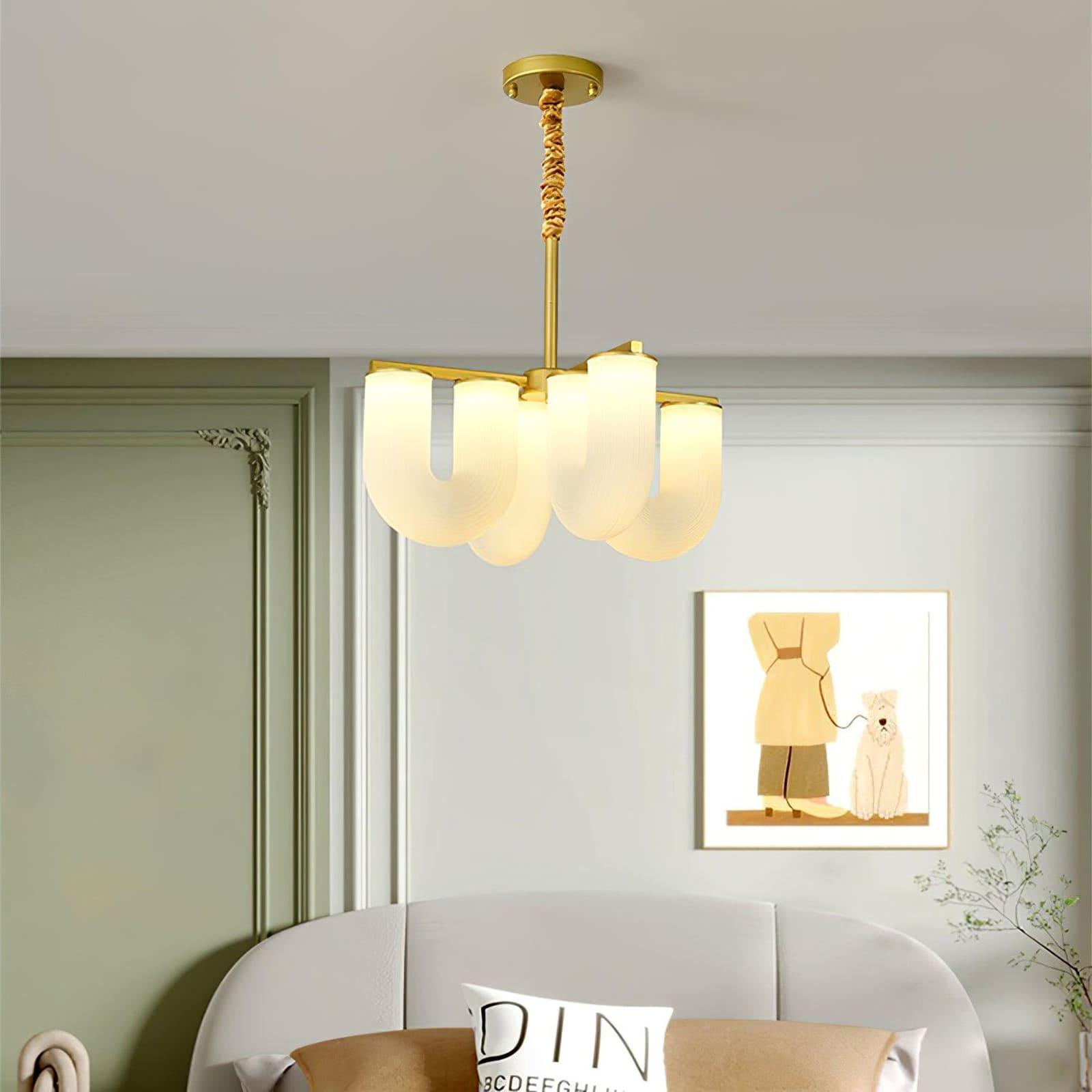 U Shaped Chandelier - Vinlighting