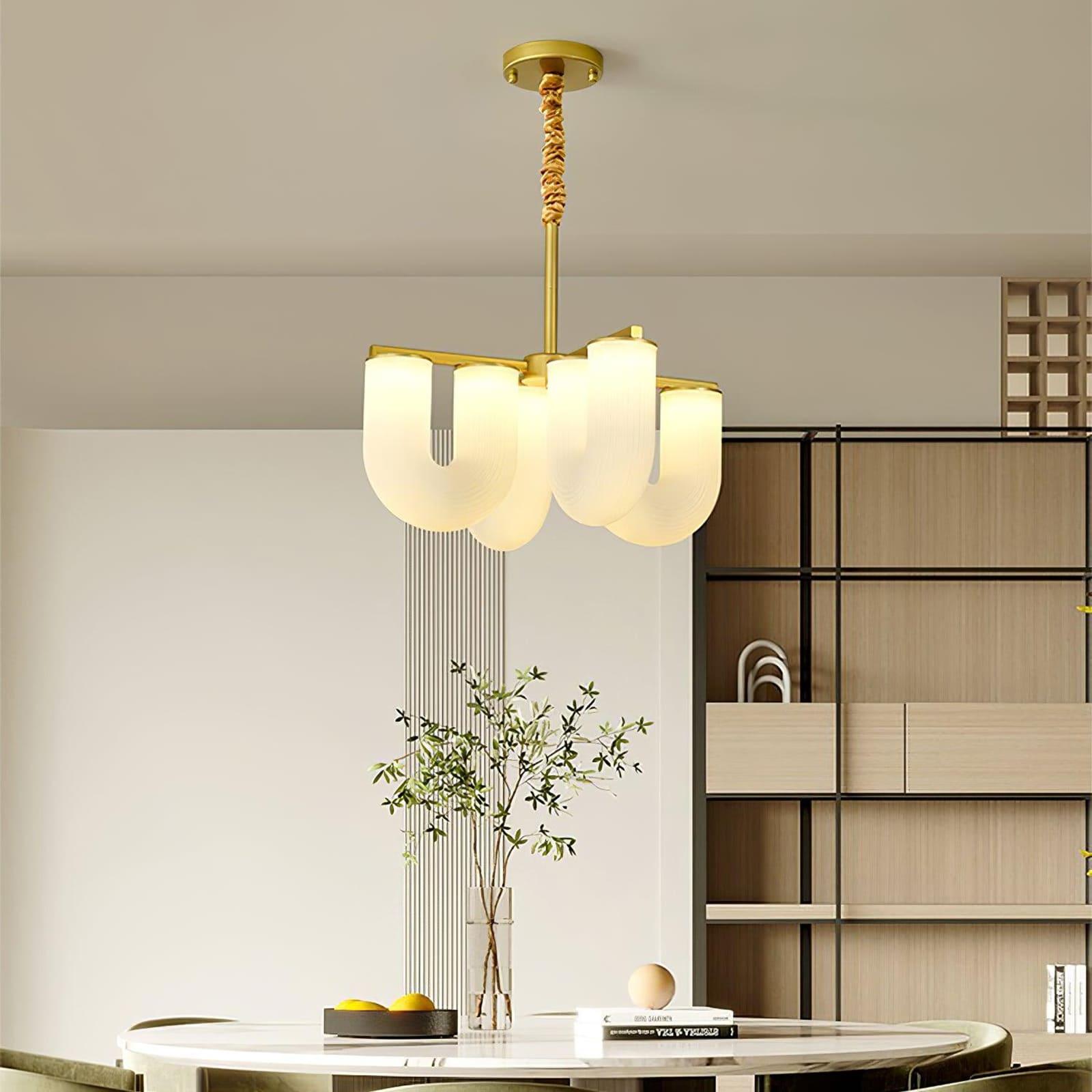 U Shaped Chandelier - Vinlighting