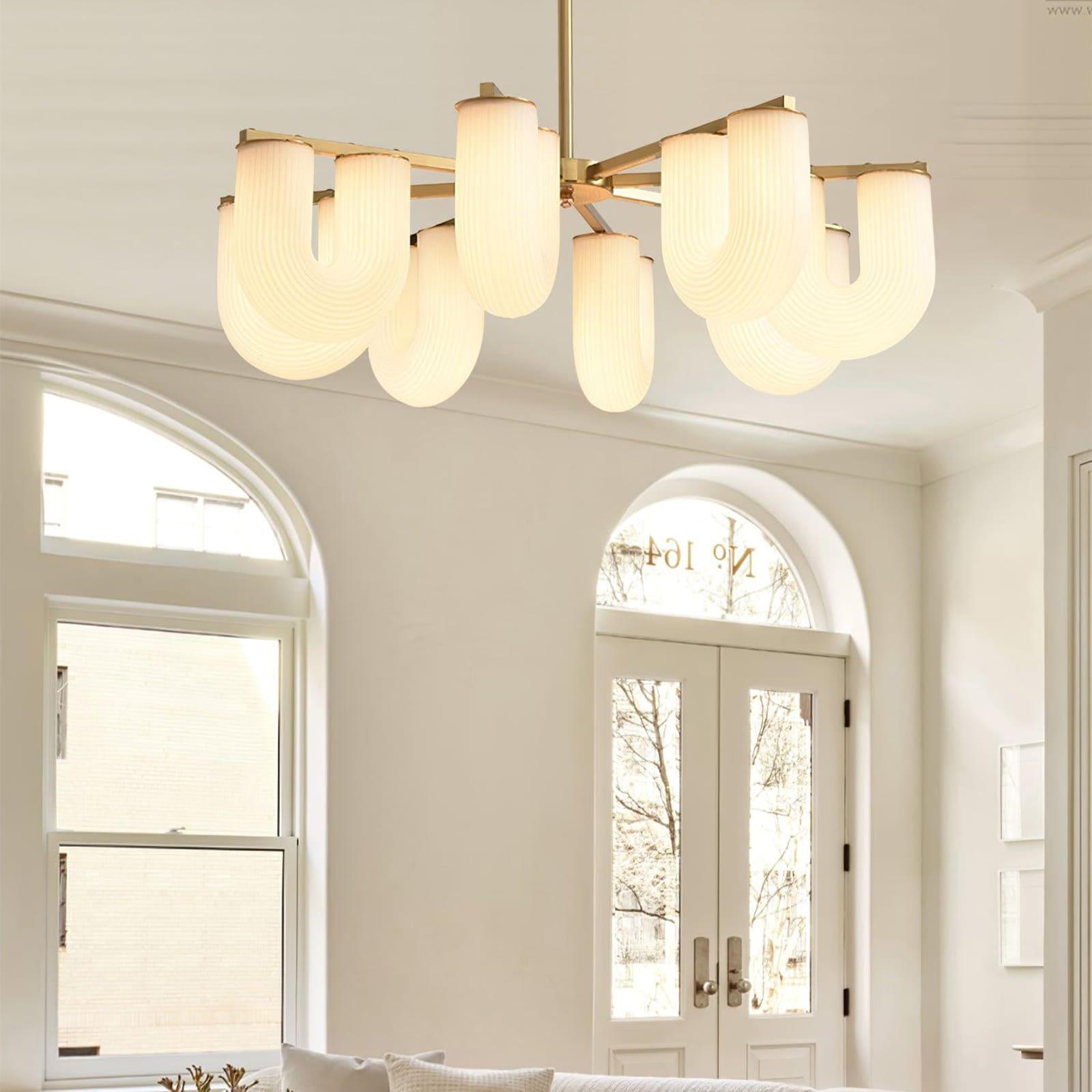 U Shaped Chandelier - Vinlighting