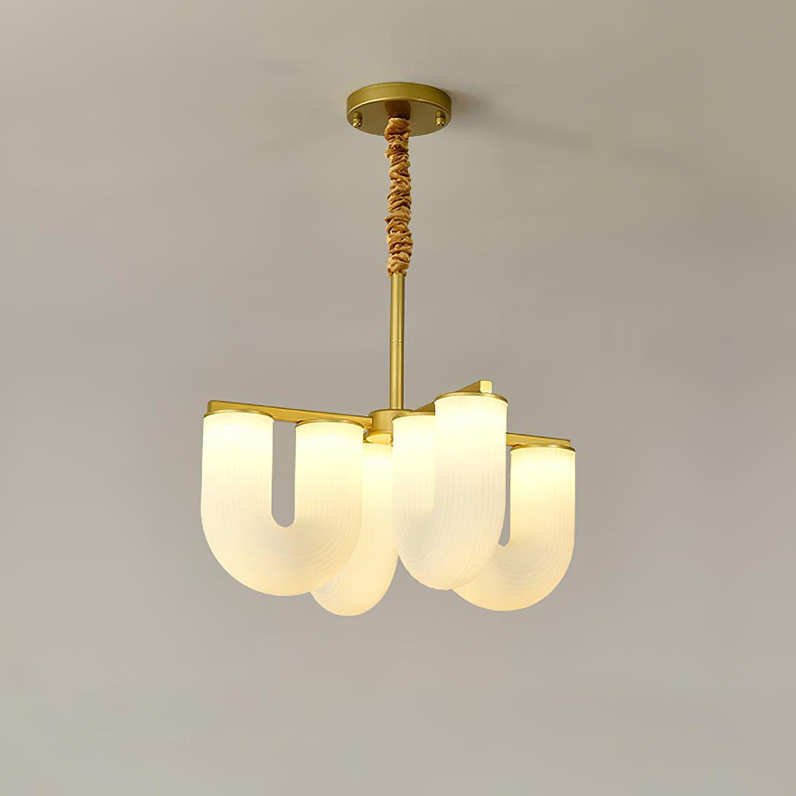 U Shaped Chandelier - Vinlighting