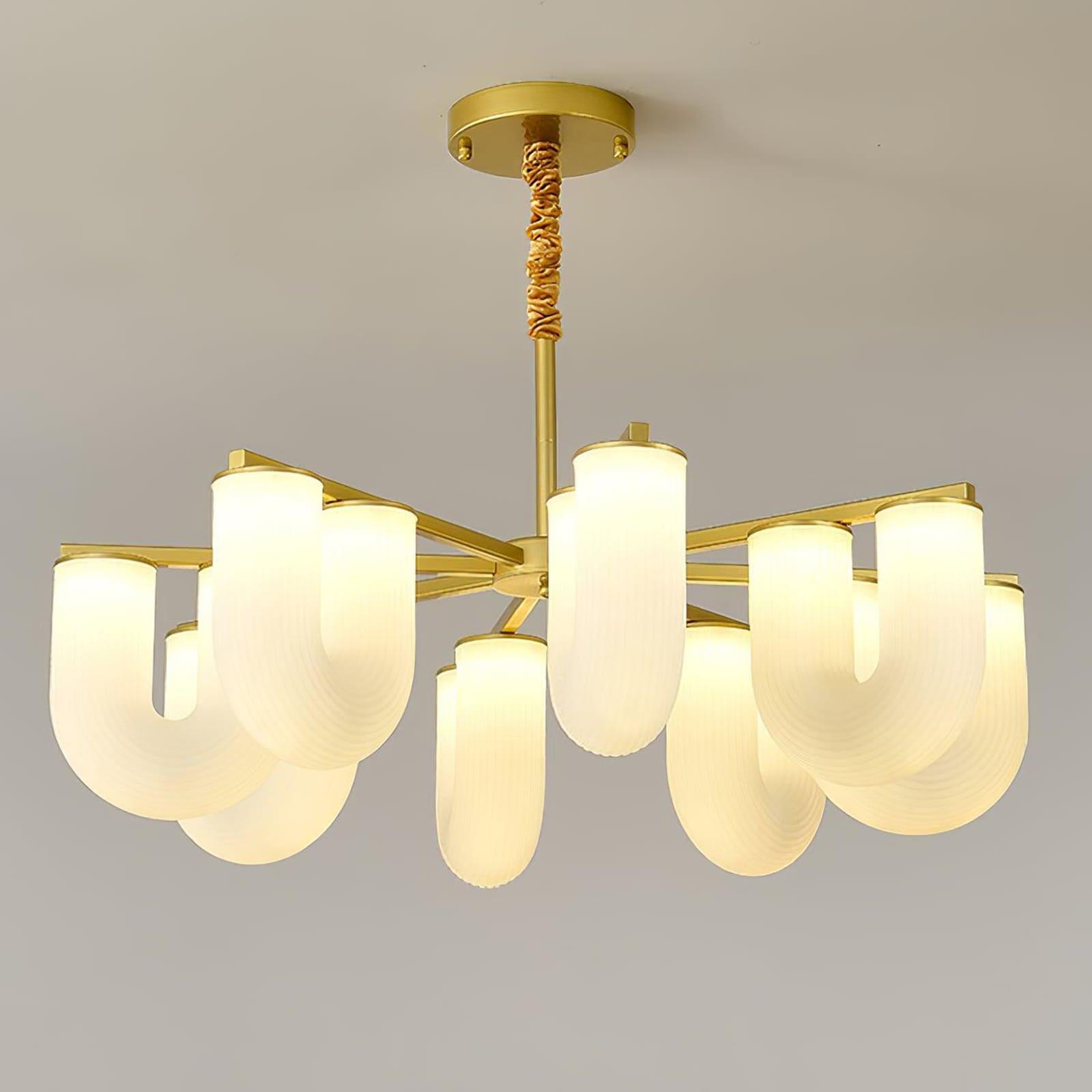 U Shaped Chandelier - Vinlighting