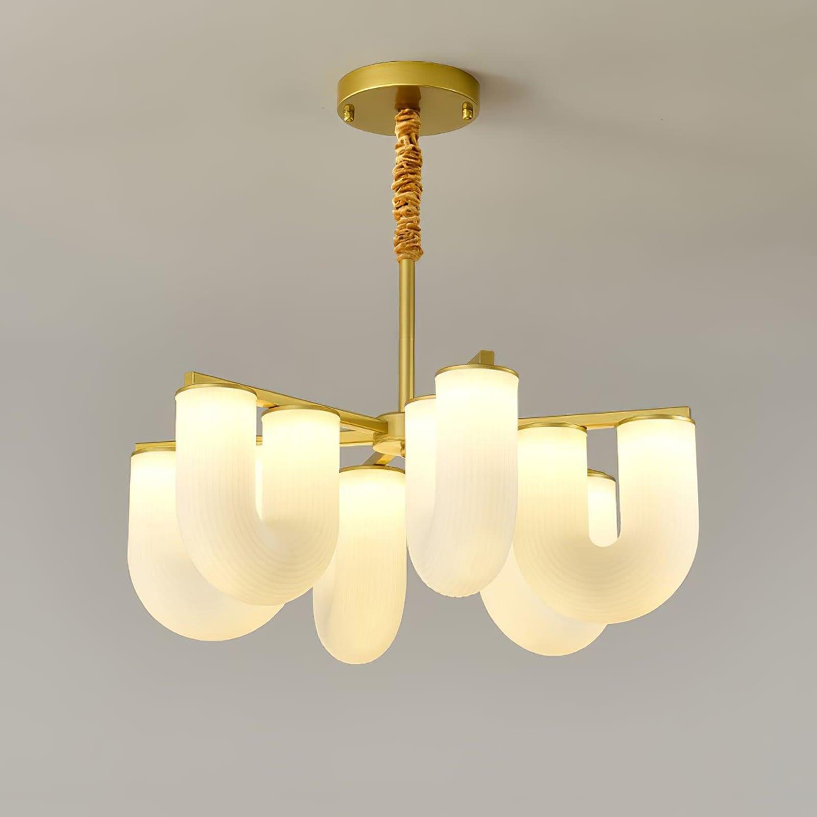 U Shaped Chandelier - Vinlighting