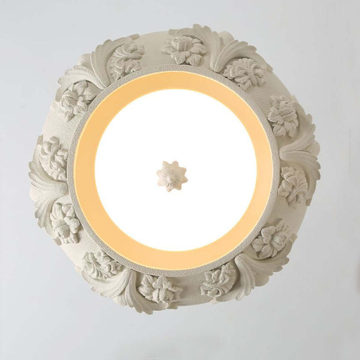 Uvilo Resin Chandelier– French Vintage Resin Dining Pendant