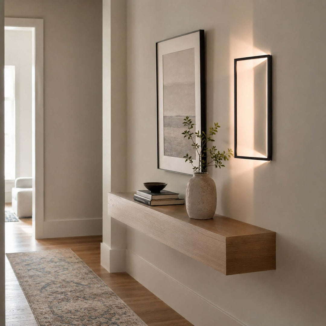 Valenor Wall Sconce – Minimalist Geometric Aluminum Wall Light | Vinlighting