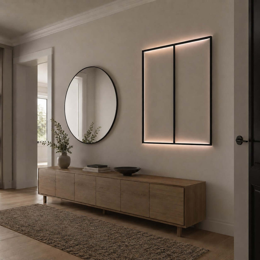 Valenor Wall Sconce – Minimalist Geometric Aluminum Wall Light | Vinlighting