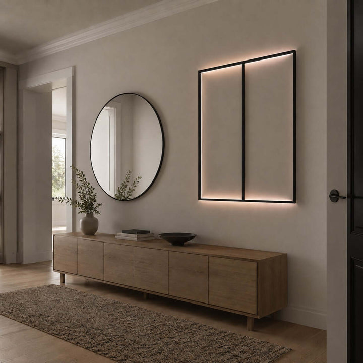 Valenor Wall Sconce – Minimalist Geometric Aluminum Wall Light | Vinlighting