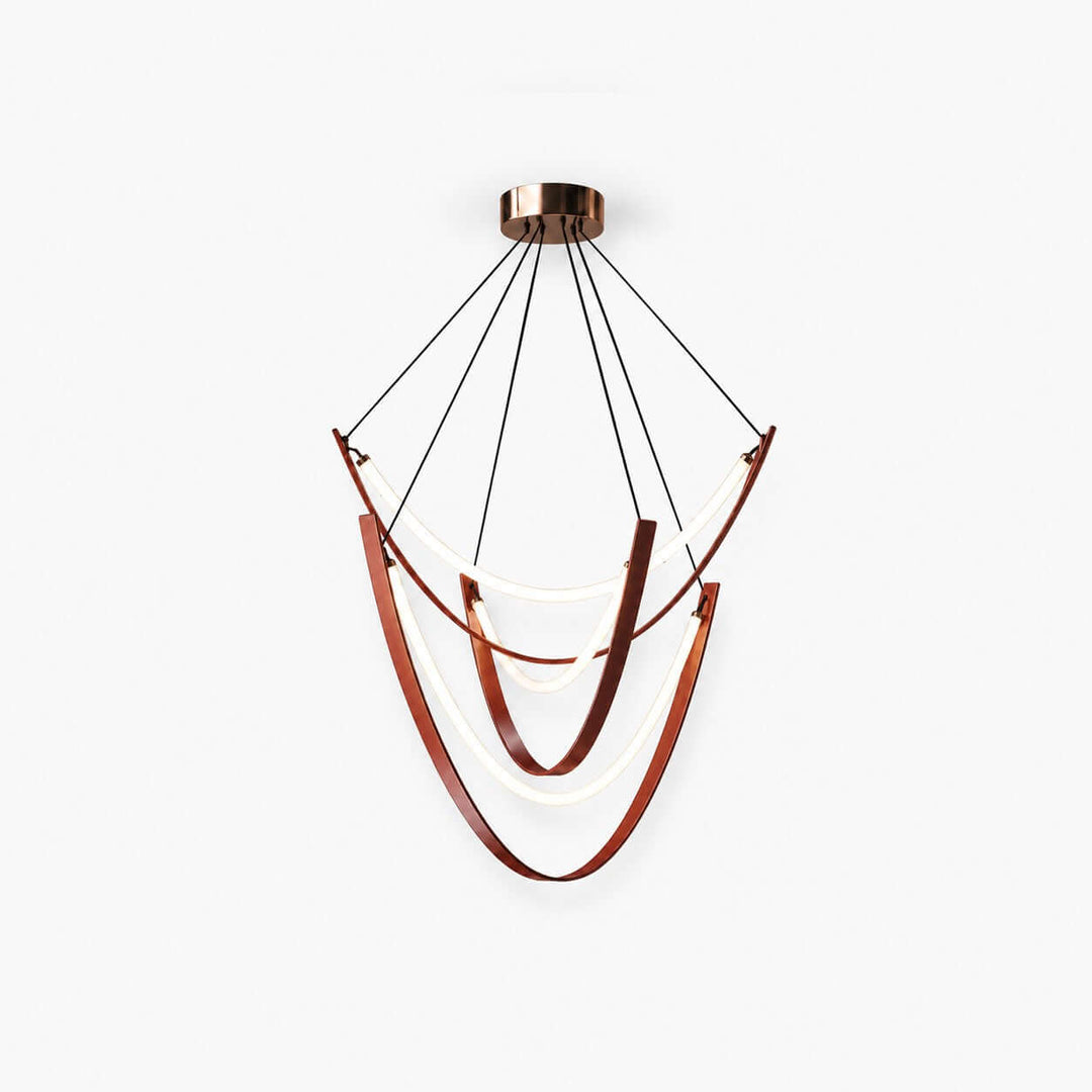 Valera Chandelier - Modern Creative Art Leather Ceiling Light | Vinlighting