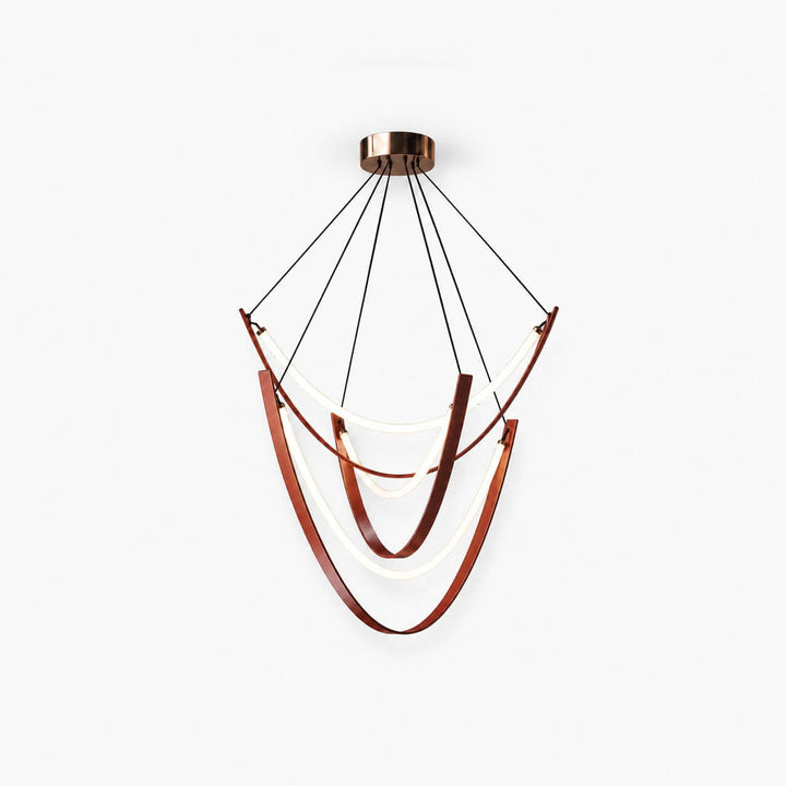 Valera Chandelier - Modern Creative Art Leather Ceiling Light | Vinlighting