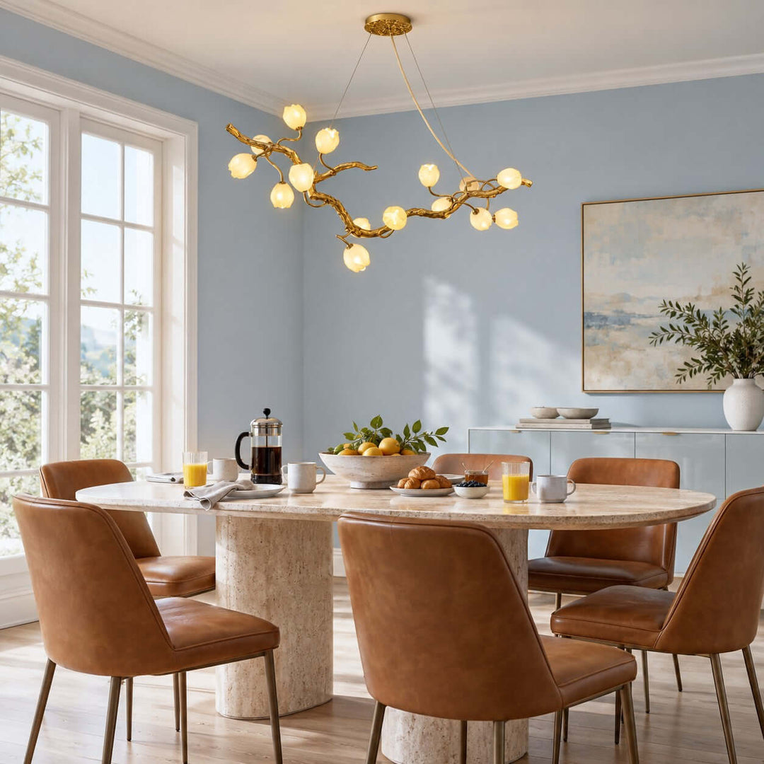 Valeria Linear Chandelier for Dining Room and Kitchen Island