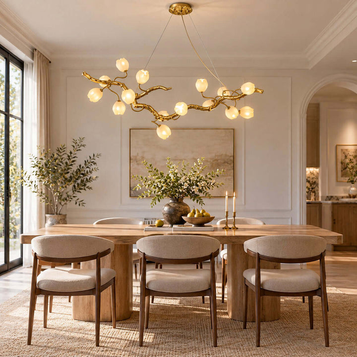 Valeria Linear Chandelier for Dining Room and Kitchen Island