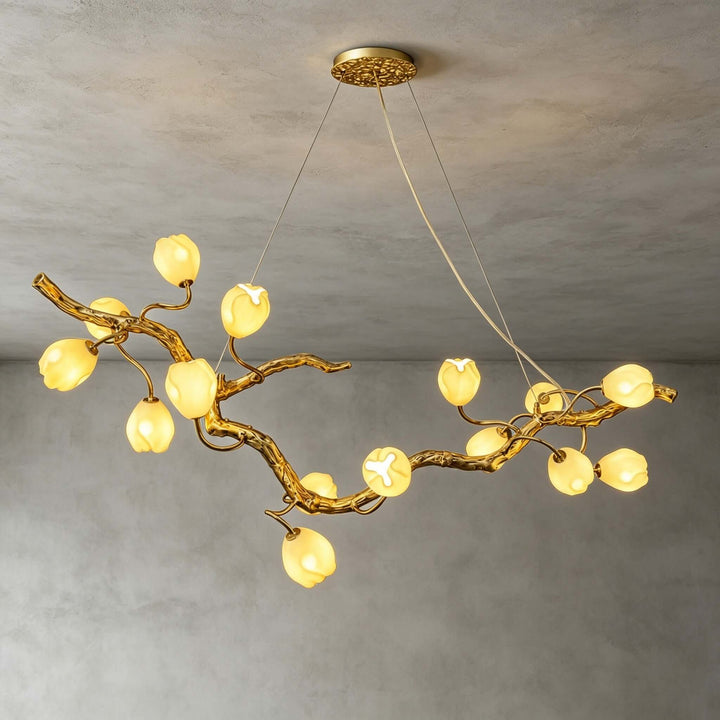 Valeria Linear Chandelier for Dining Room and Kitchen Island