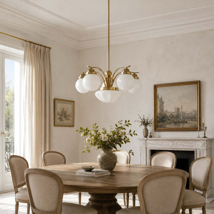Valoria Glass Chandelier for Dining Room and Living Room Decor | Vinlighting