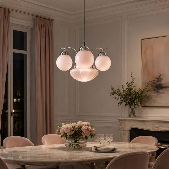 Valoria Glass Chandelier for Dining Room and Living Room Decor | Vinlighting