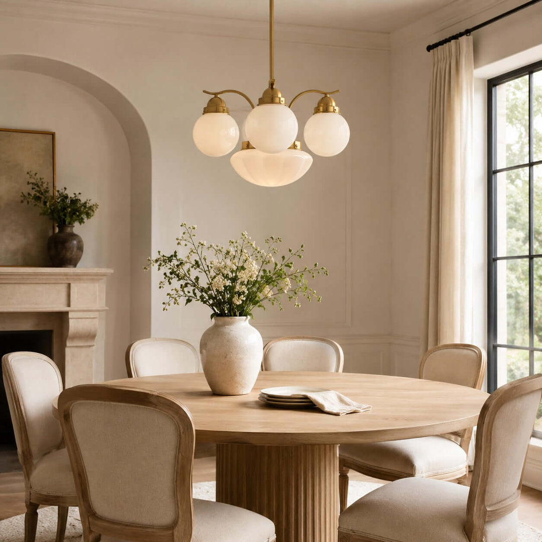 Valoria Glass Chandelier for Dining Room and Living Room Decor | Vinlighting