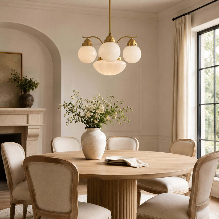 Valoria Glass Chandelier for Dining Room and Living Room Decor | Vinlighting