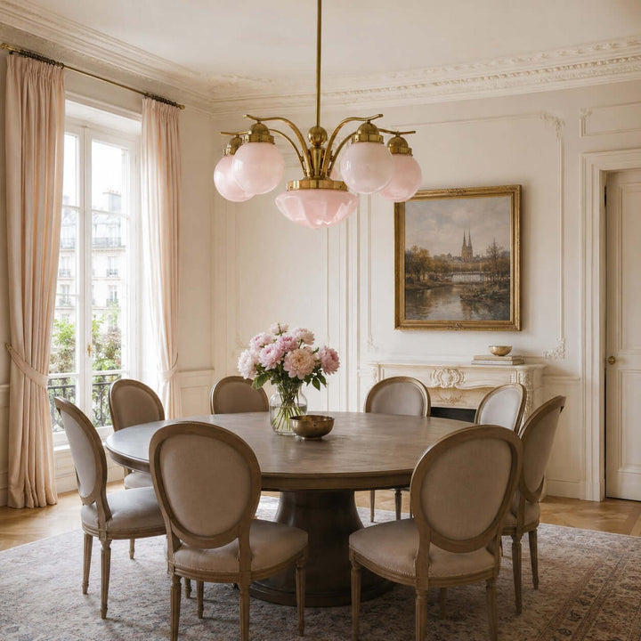 Valoria Glass Chandelier for Dining Room and Living Room Decor | Vinlighting