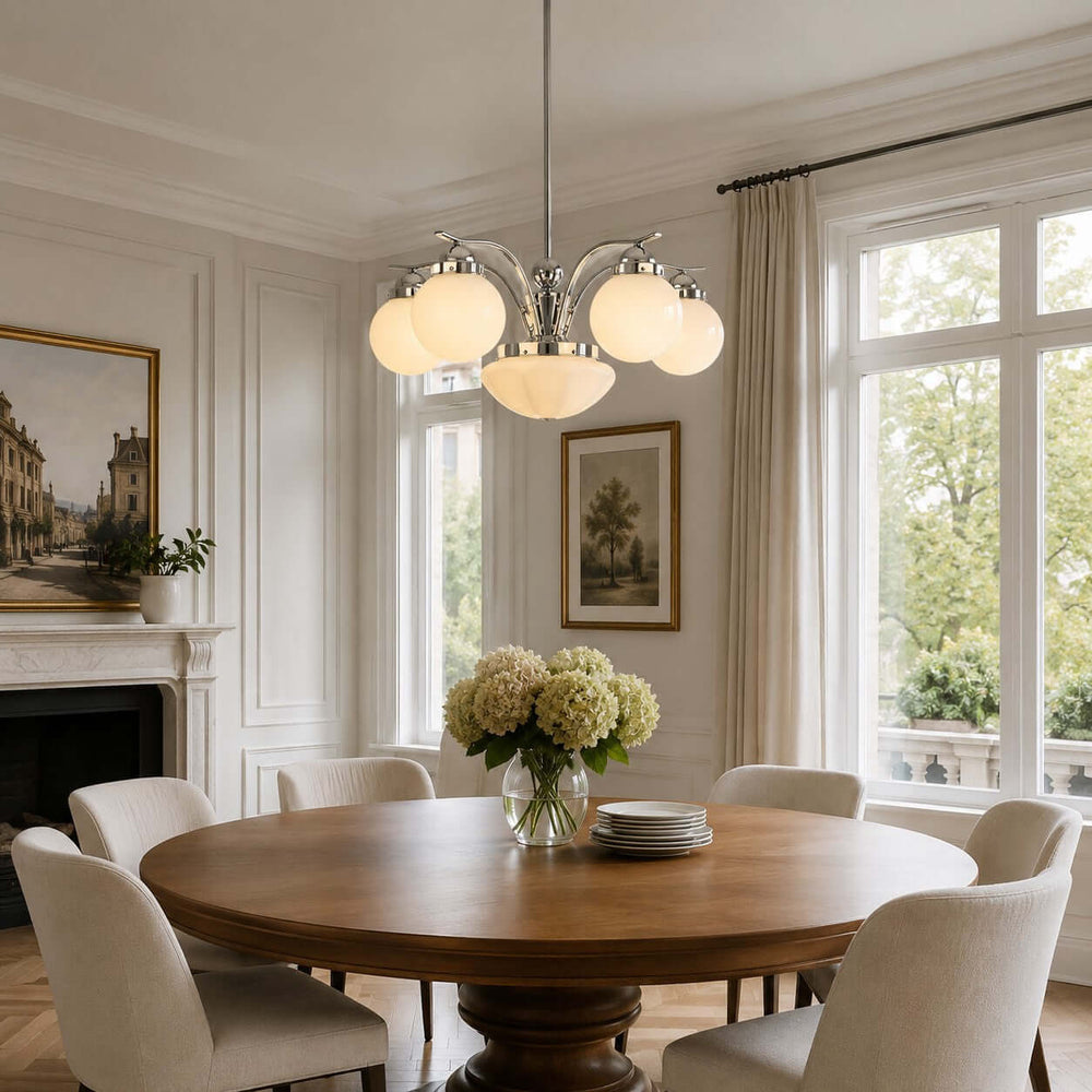 Valoria Glass Chandelier for Dining Room and Living Room Decor | Vinlighting