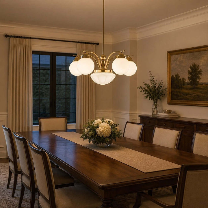 Valoria Glass Chandelier for Dining Room and Living Room Decor | Vinlighting