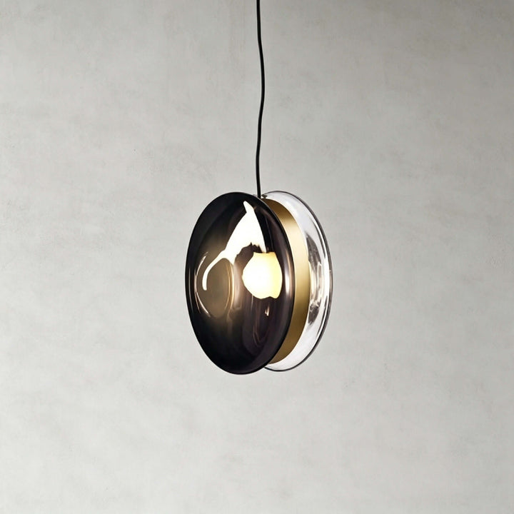 Vandrel Modern Glass Pendant Light for Kitchen, Dining, and Bedroom