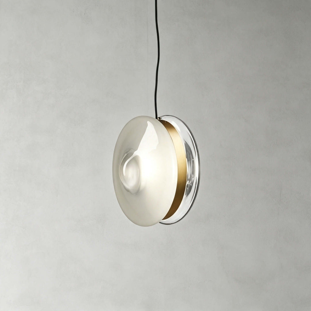Vandrel Modern Glass Pendant Light for Kitchen, Dining, and Bedroom