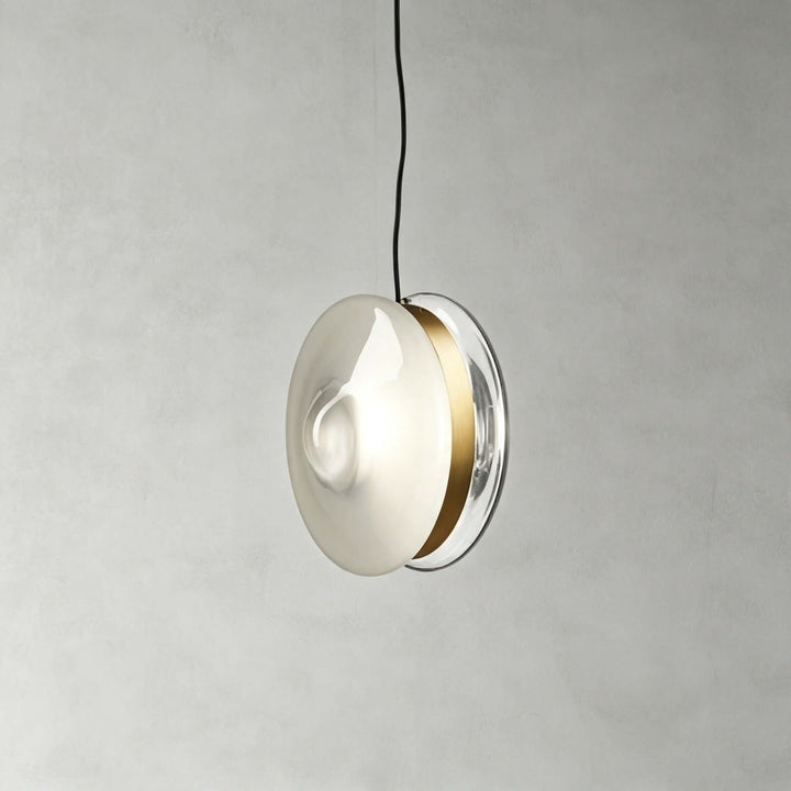 Vandrel Modern Glass Pendant Light for Kitchen, Dining, and Bedroom