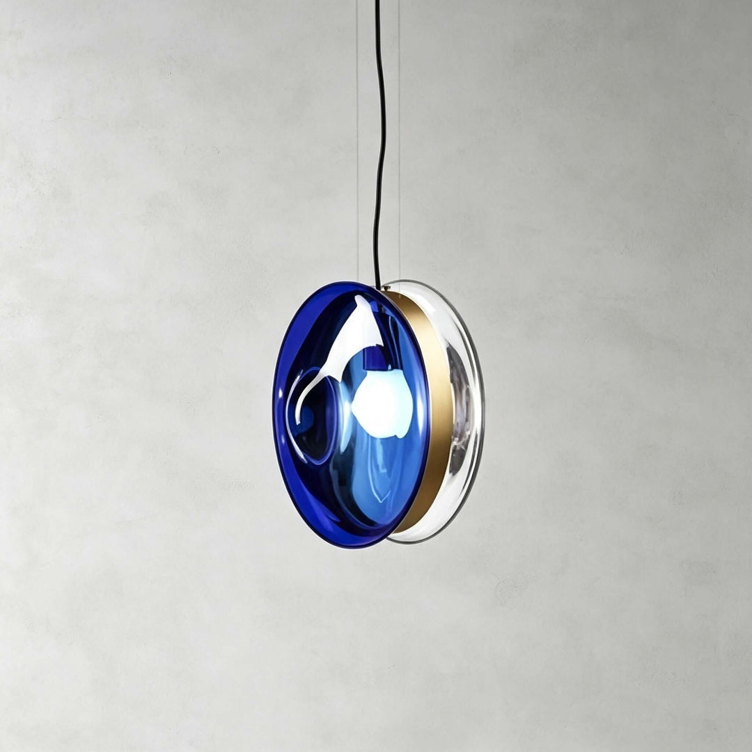 Vandrel Modern Glass Pendant Light for Kitchen, Dining, and Bedroom
