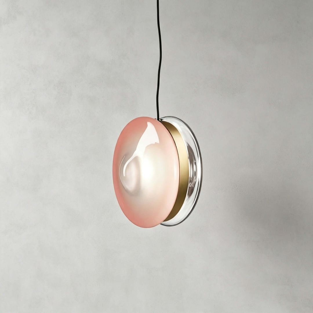 Vandrel Modern Glass Pendant Light for Kitchen, Dining, and Bedroom