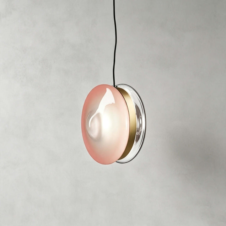 Vandrel Modern Glass Pendant Light for Kitchen, Dining, and Bedroom