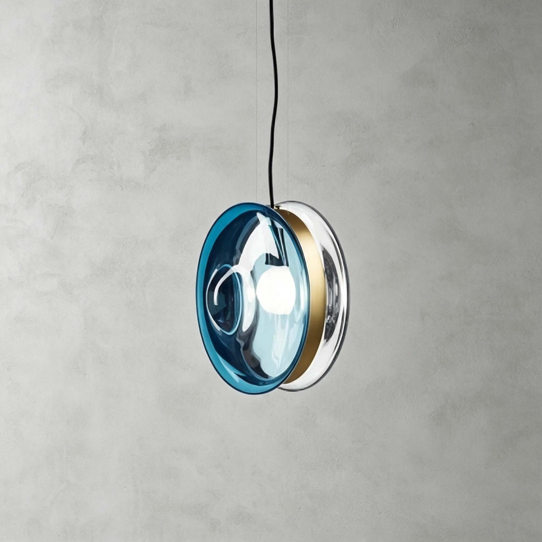 Vandrel Modern Glass Pendant Light for Kitchen, Dining, and Bedroom