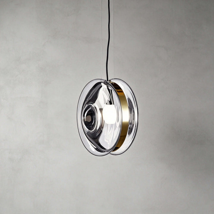 Vandrel Modern Glass Pendant Light for Kitchen, Dining, and Bedroom