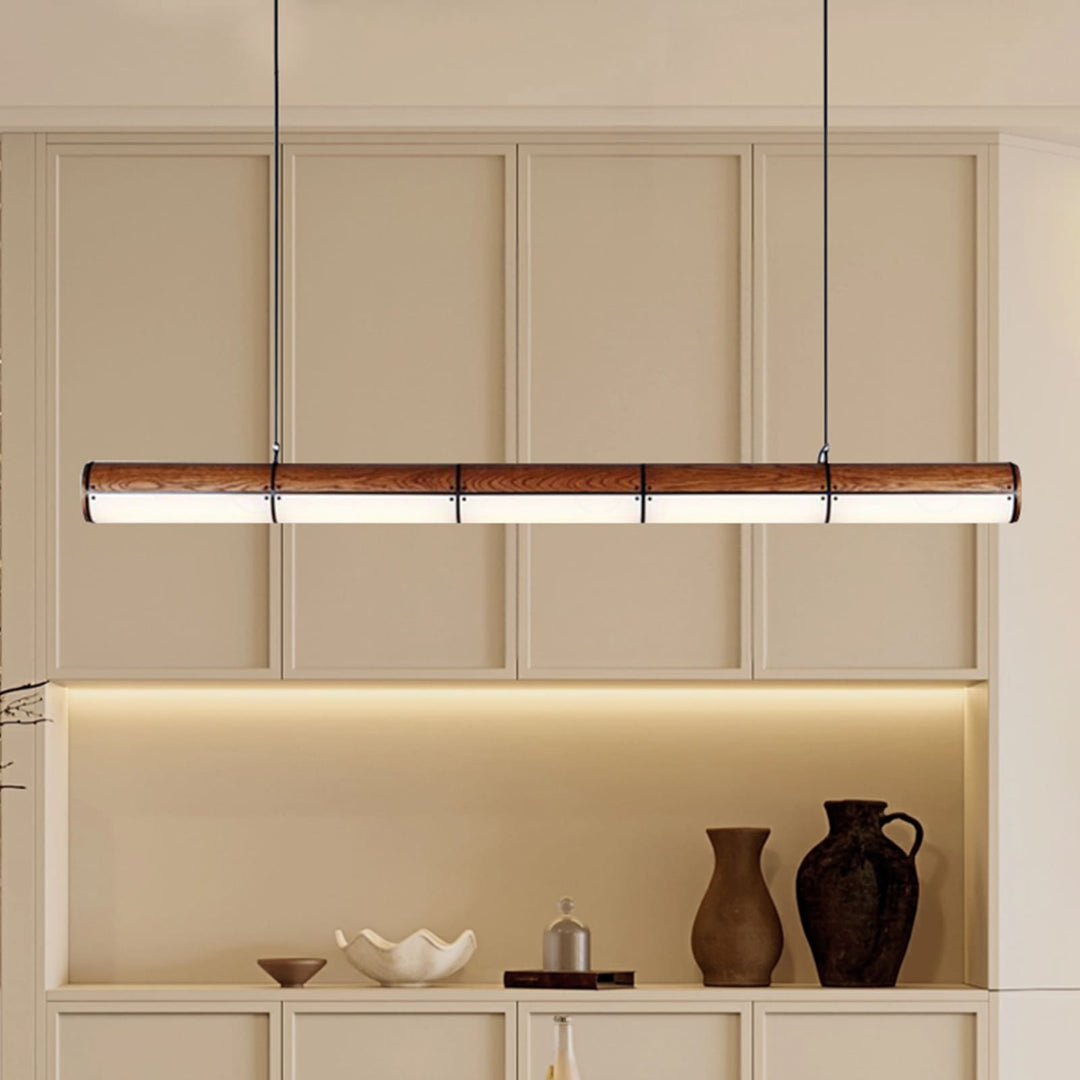 Varelo Chandelier - Nordic Minimalist Long Round Tube Dining Light