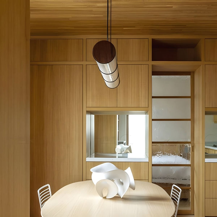 Varelo Chandelier - Nordic Minimalist Long Round Tube Dining Light
