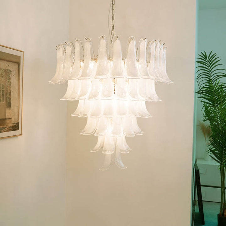 Vekla Chandelier – Handmade Murano Glass, Mid Century Elegance | Vinlighting