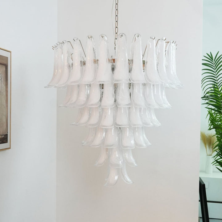 Vekla Chandelier – Handmade Murano Glass, Mid Century Elegance | Vinlighting